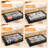 Under Bed Storage With Wheels, 2Pack Under The Bed Storage Containers With Clear Window Lid, 45L Large Capacity Underbed Storage Containers, Underbed Storage Bins For Clothes, Toys And Shoes, Bedding