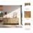 Neutral Textured Mango Wood 30" Carved Front Waterfall Edge Sideboard in Brown - 63" x 16" x 30"