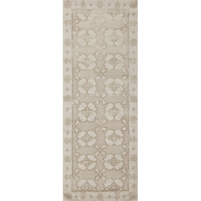Christina Geometric Area Rug in Platinum/Silver