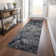Premium Machine Washable Prisco Black Rug