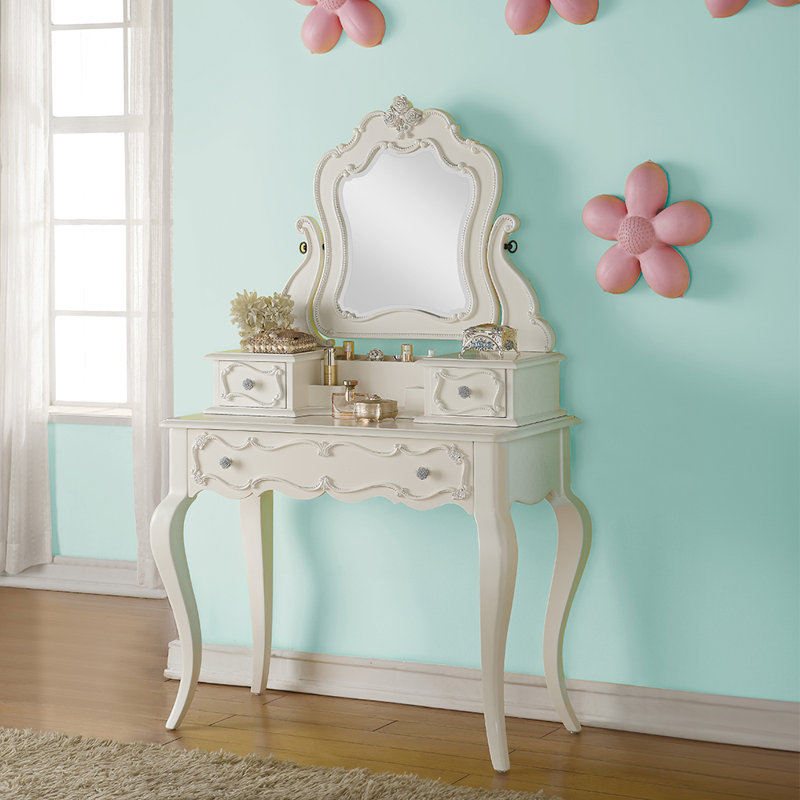 Coiffeuse Edalene avec miroir