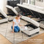 Canapé modulaire rembourré 6 pièces Ilyes-529816913