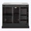 Meuble-lavabo moderne 36 po avec lavabo en céramique 36 po-1215103396