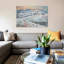 «Cottage by Winter Common», impression sur toile-21471620-74625548-74625549