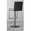 Rennerdale Swivel Upholstered and Faux Leather Adjustable Height Bar Stool-42253265