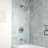  Tub and Shower Faucet Set, 5-Spray Rain Shower Head with Valve-113325258