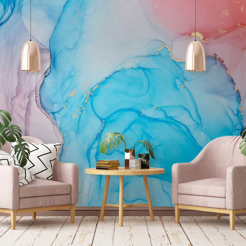 Wall Mural, 4.08' L x 6.25' W