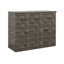 Armoire lit double pleine grandeur avec station de charge, lit plateforme pliable multifonctionnel avec 1 grand tiroir de rangement-2004538128
