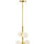 Ageet 11 - Light Gold Cluster Pendant