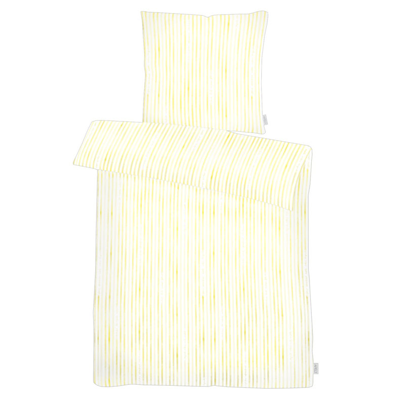 East Urban Home Cotton Striped Duvet Cover Set with Pillowcases