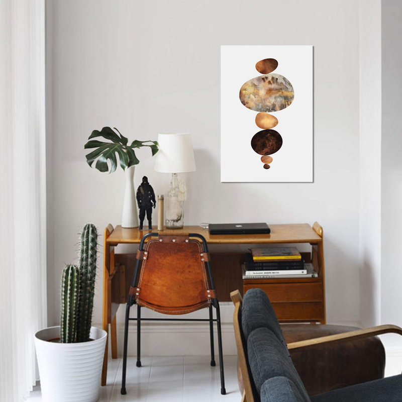 «Balance II» par Elisabeth Fredriksson - reproduction sur toile tendue, H 26 po x l 18 po x P 1,5 po, Toile tendue
