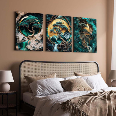 3 Piece Wrapped Canvas Print
