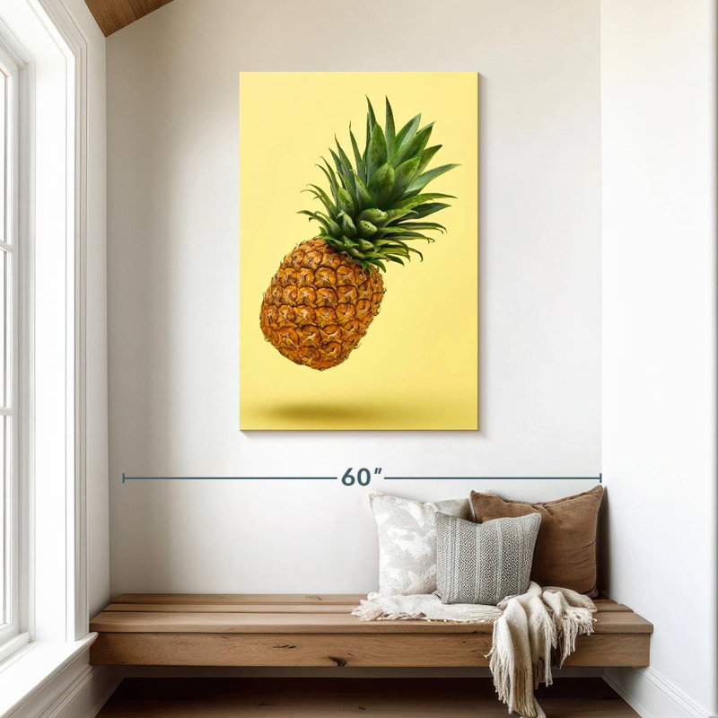 Yarlin Levitating Pineapple, 45" H x 30" W