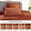 Ensemble de couvre-lit en coton natté toutes saisons de poids moyen avec taies décoratives Superior-33395811-33395814