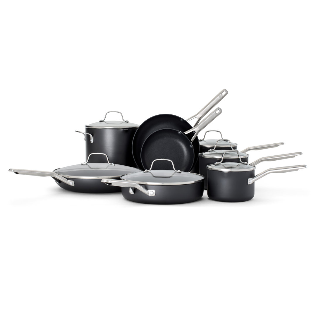 Calphalon Hard-Anodized Nonstick 14-Piece Cookware Set Calphalon