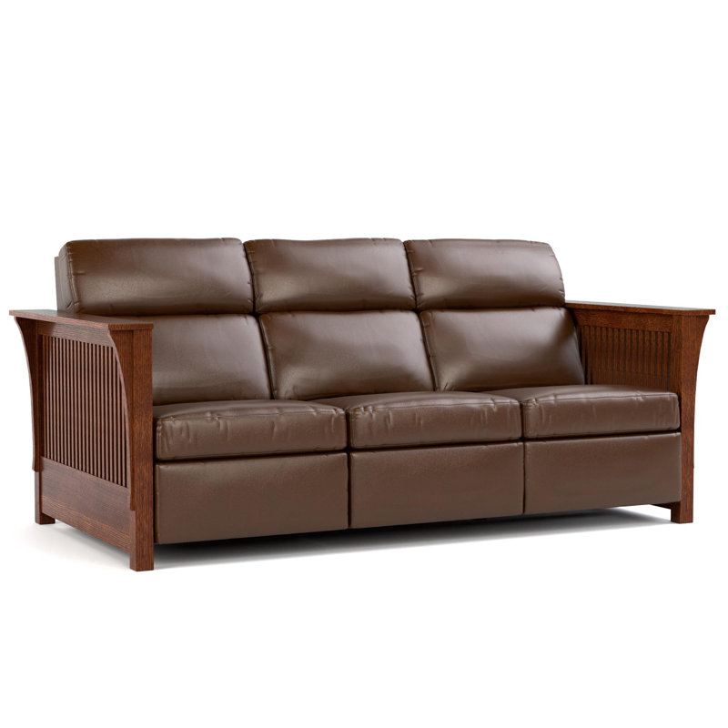 Fayetteville Power Reclining Sofa, Colman Saddle, Onondaga
