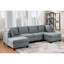 Meuble de salon capitonné sans accoudoirs 1pc