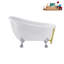 1348.7mm x 650.2mm Soaking Acrylic Bathtub-1907377052-1907377040
