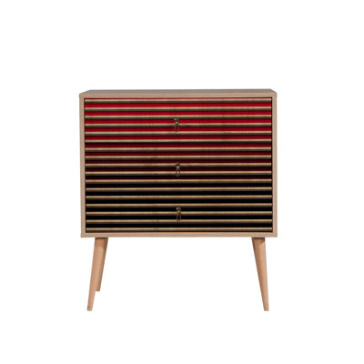 Bosse 80cm W 3 - Drawer Chest of Drawers