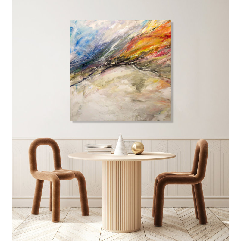 Heartsong - Artist Enhanced Canvas Print, 20" H x 20" W x 3" D, Unframed