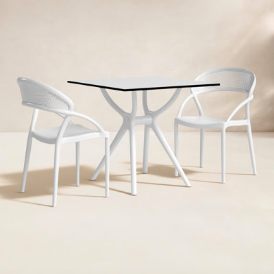 Asami 32" Patio Bistro Set