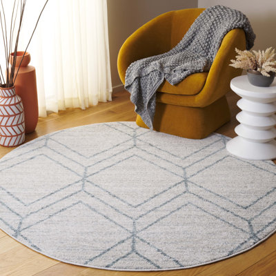 Tapis gris / bleu Beckstead