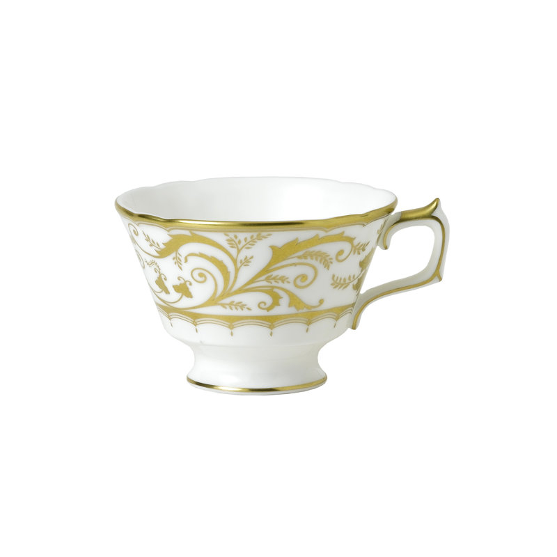 Darl Bone China Teacup, White 