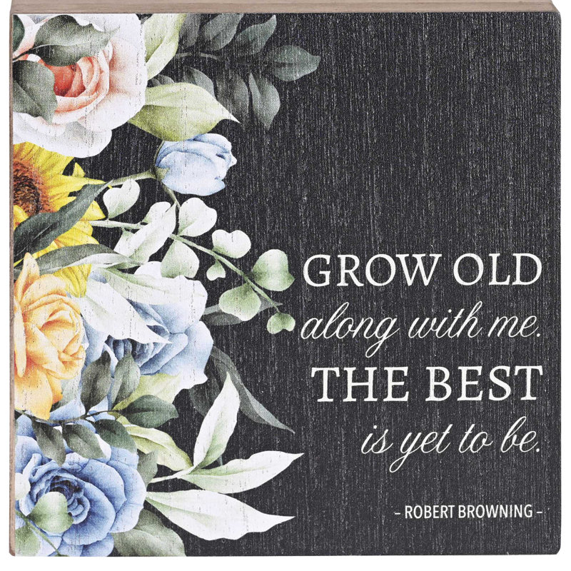 Keepsake Box Grow Old Long With Me
