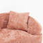 Canapé compressé courbé rose, design de style nordique créatif pour le salon, confortable, doux et adapté à de multiples cas de figure-2001587442