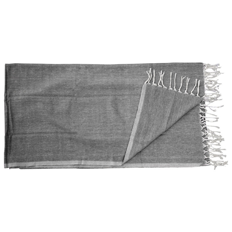 Addien Beach Towel, Black
