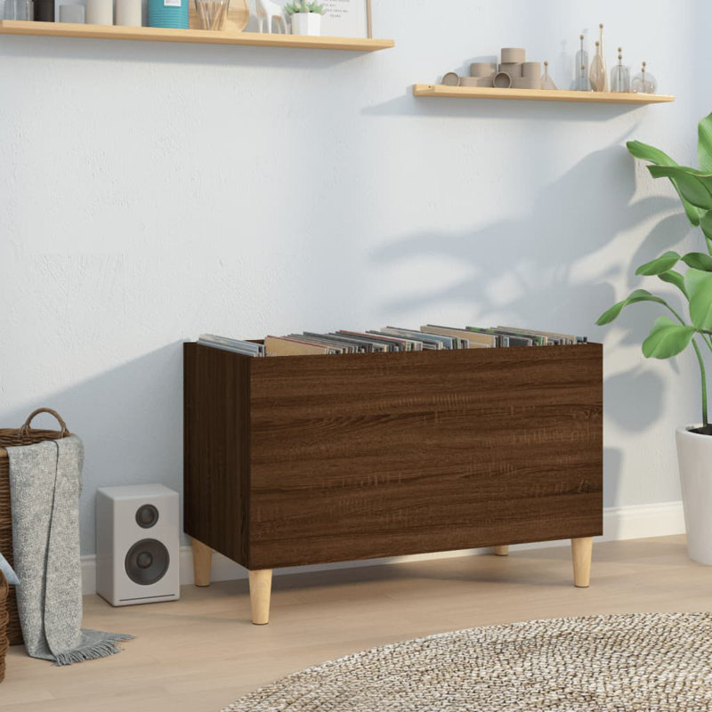 Lovic Storage Cabinet, Brown Oak
