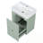Wall Bathroom Vanity with Sink and side shlef-1893298117