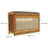 6 Pair Bamboo Shoe Storage Bench with Cushion-95976347