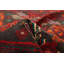 Tapis orange Teimani 4 pi 0 po x 6 pi 10 po