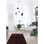 Tapis bleu marine foncé Maaza Rare War