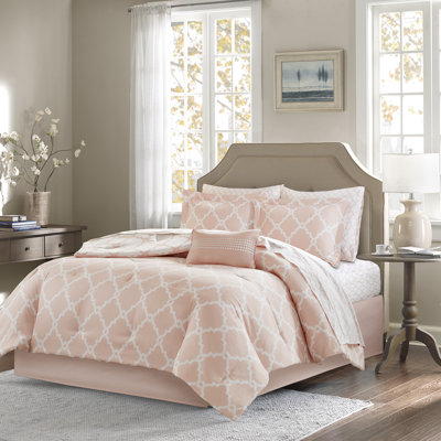 Merritt Microfiber Reversible Comforter Set with Cotton Bed Sheets