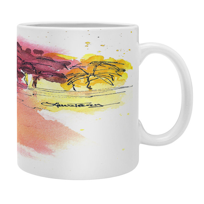 Grande tasse à café golden teinte