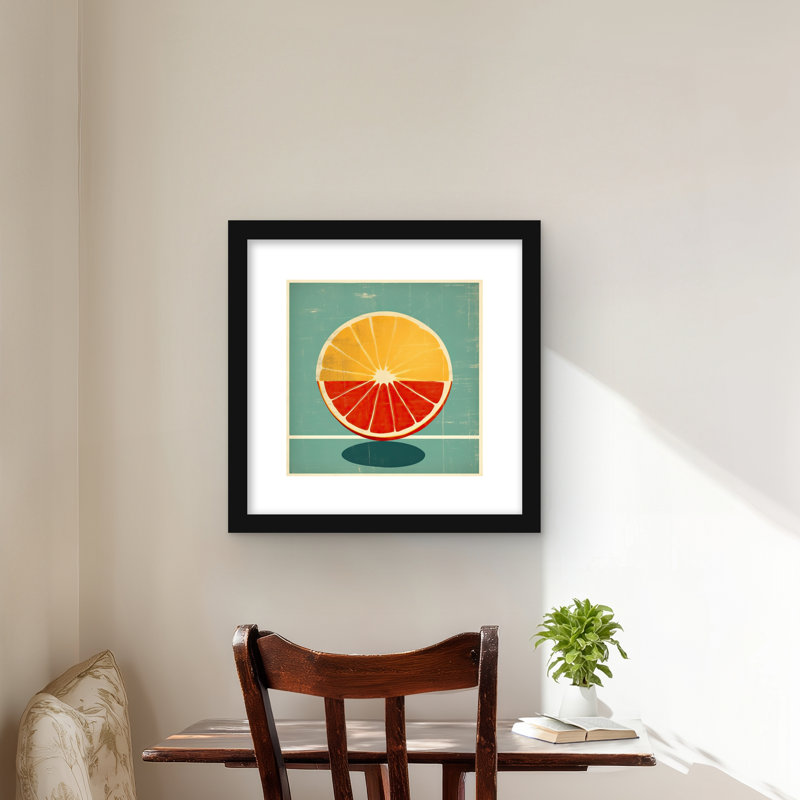 Reproduction matelassée jaune citron et tangerine