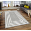 Luxurious Velvet Area Rug, 4.6 x 7.2 Feet | 100% Polyester, 740 g/m² | Non-Slip Felt Dot Underside, Machine Washable | Digital Print Design, Easy to Clean, Perfect for Living Room & Bedroom Décor