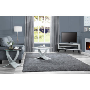 Fennell Glass Top Living Room Table Set