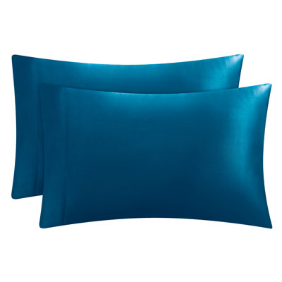 Juicy Couture Silky Satin Pillows Case Sets with Envelope Closure