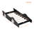 Bunk Bed Set With Ladder And Guardrails, Rustic Pine Wood And MDF-613585133-613585134