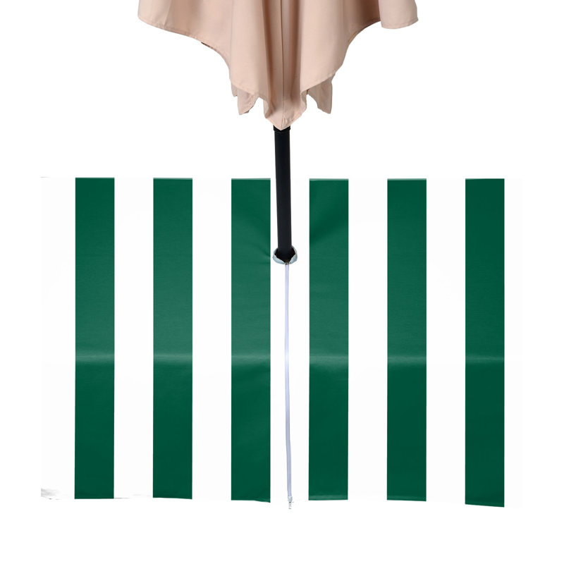 Forest Cabana Outdoor Water Repellent Tablecloth, 84" x 60", Green