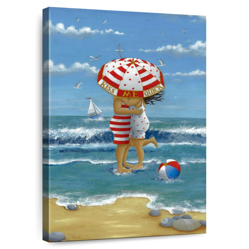 Kiss Me Quick, 51" H x 34" W