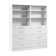 Florence 71W X 16D Modular Reach-In Or Walk-In Closet System With Shelves And Drawers, Shaker Style