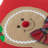 Gingerbread Man Wool Blend Pillow Cover