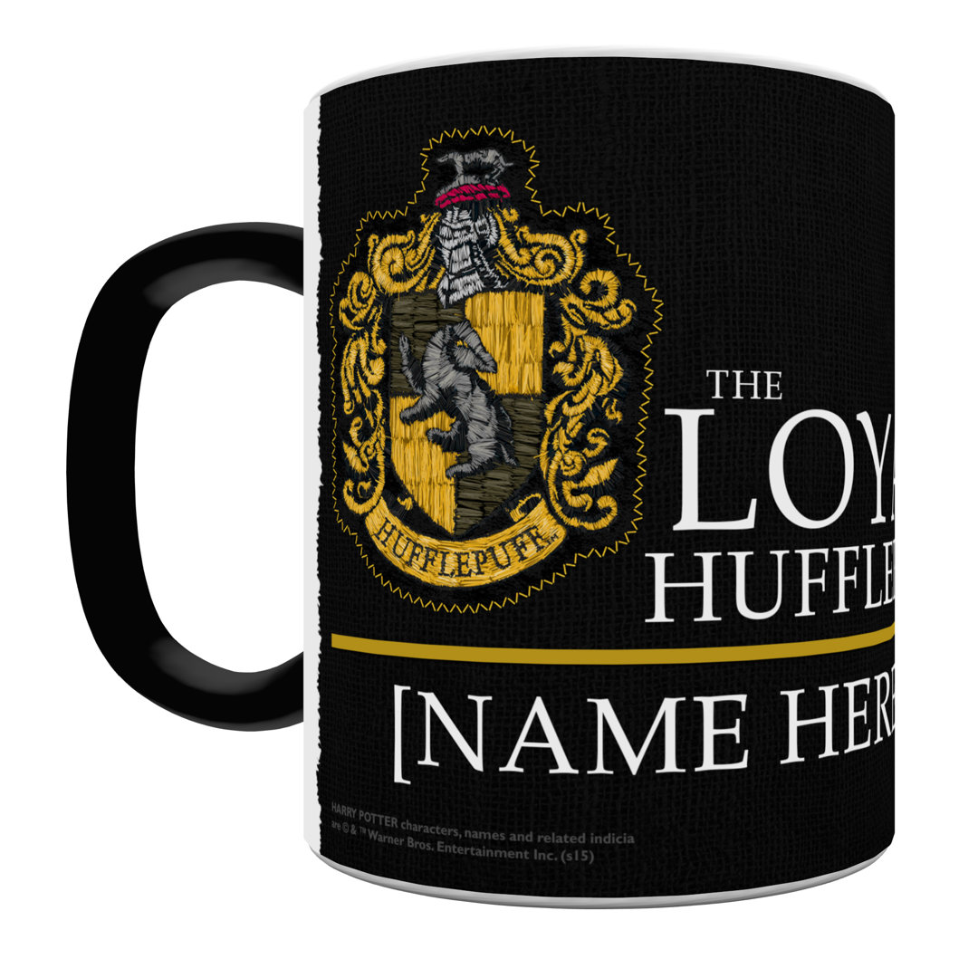 Harry Potter Hufflepuff Robe Personalized Heat Sensitive Coffee Mug Morphing Mugs 