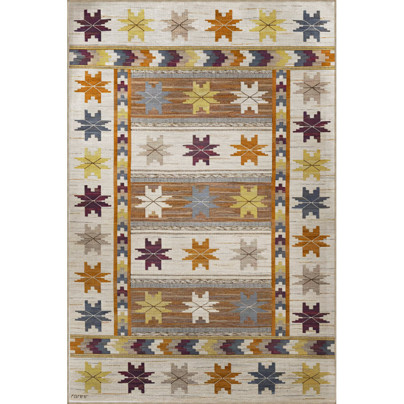 Tapis rectangulaire Kalervo, Rectangle 2 pi 8 po x 5 pi