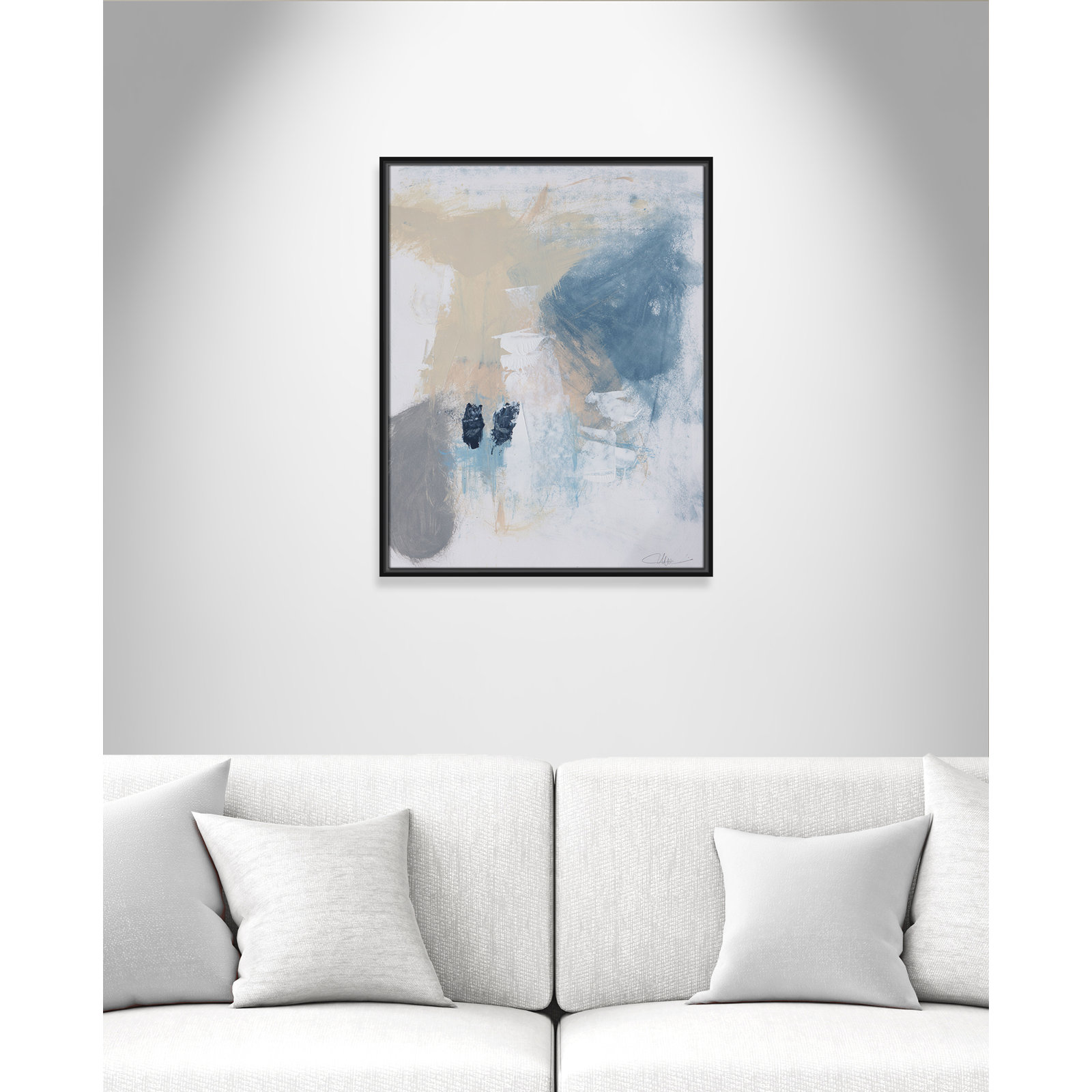 Coastal Carnival II Print by Casa Fine Arts, No Mat, 29.5" H x 23.5" W x 2" D, Black Floater Framed Canvas