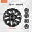 18" Wheel Rim Cover for 2017-2023 Model 3 Hubcap with Valve Nozzle Hole